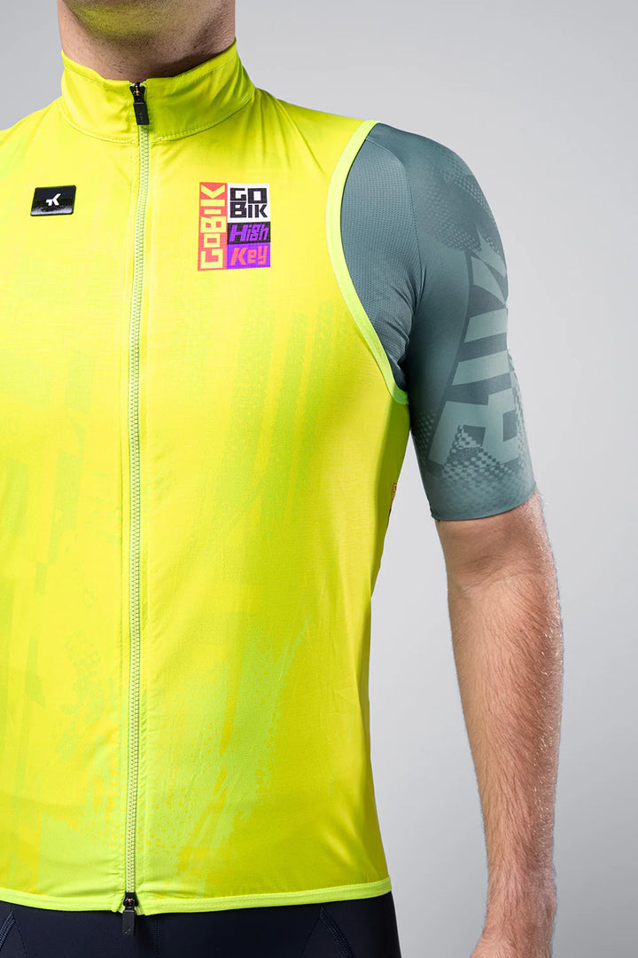 Chaleco Cortaviento GOBIK Plus 2.0 Liquid Lime