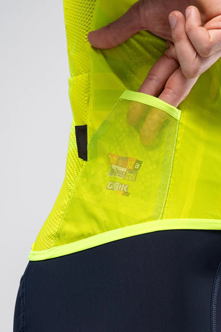 Chaleco Cortaviento GOBIK Plus 2.0 Liquid Lime