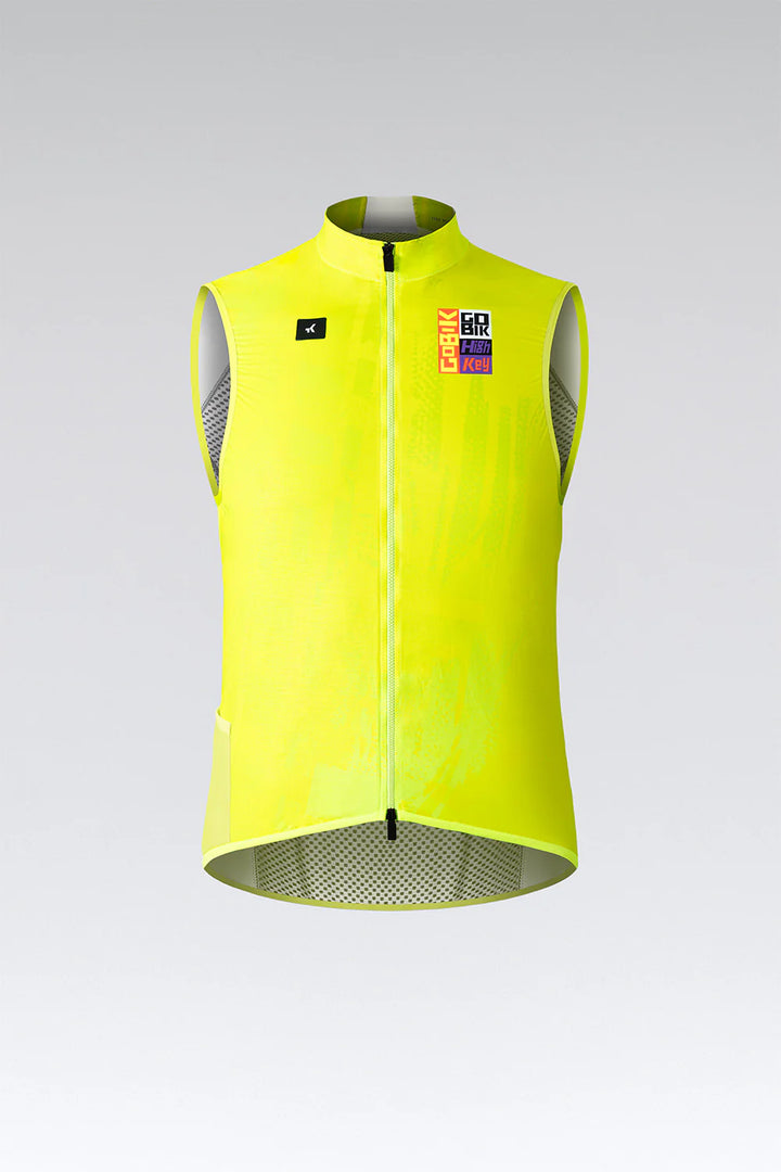 Chaleco Cortaviento GOBIK Plus 2.0 Liquid Lime