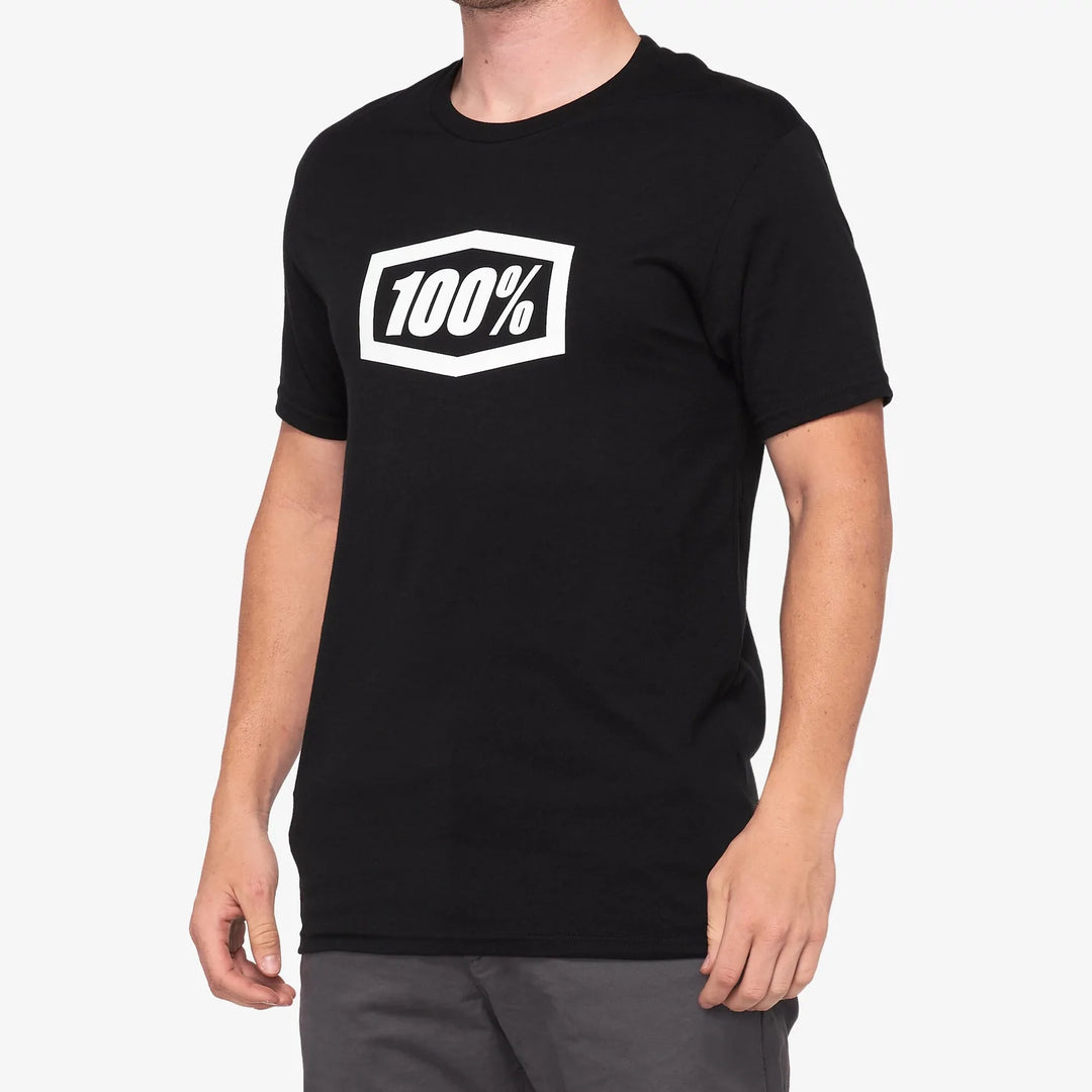 100% Icon T-Shirt - Black