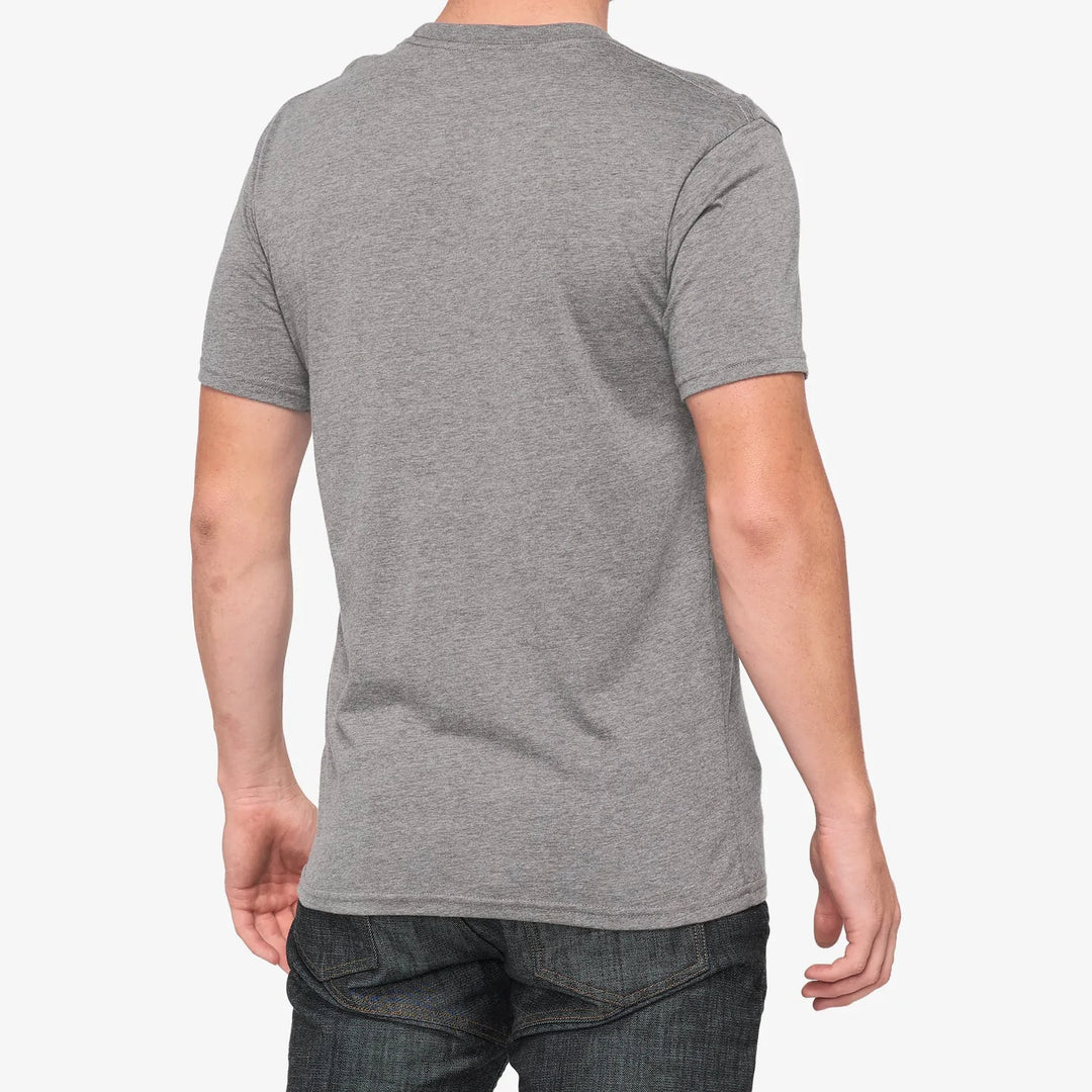 100% Icon T-Shirt - Heather Grey