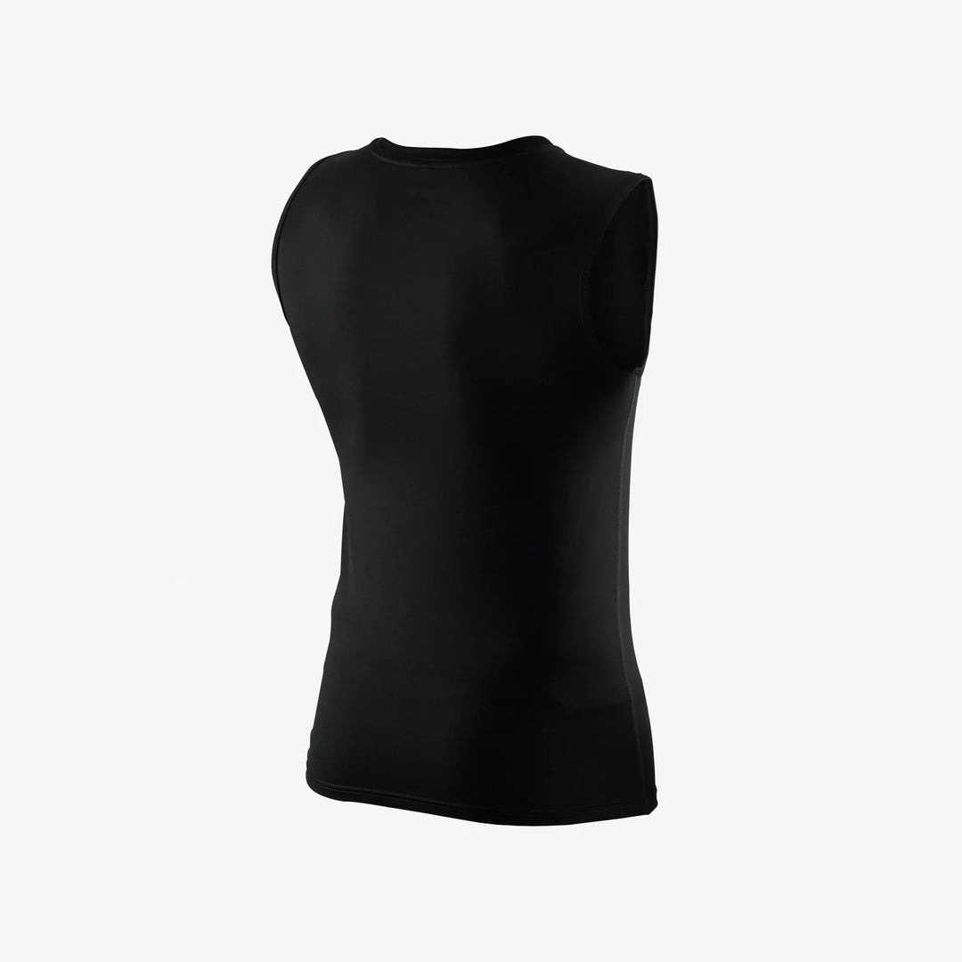 100% Basecamp Base Layer Sin Mangas - Negro