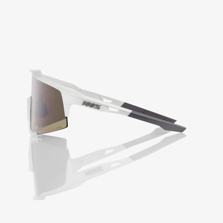 SPEEDCRAFT® - Matte White - Hiper Silver Mirror Lens