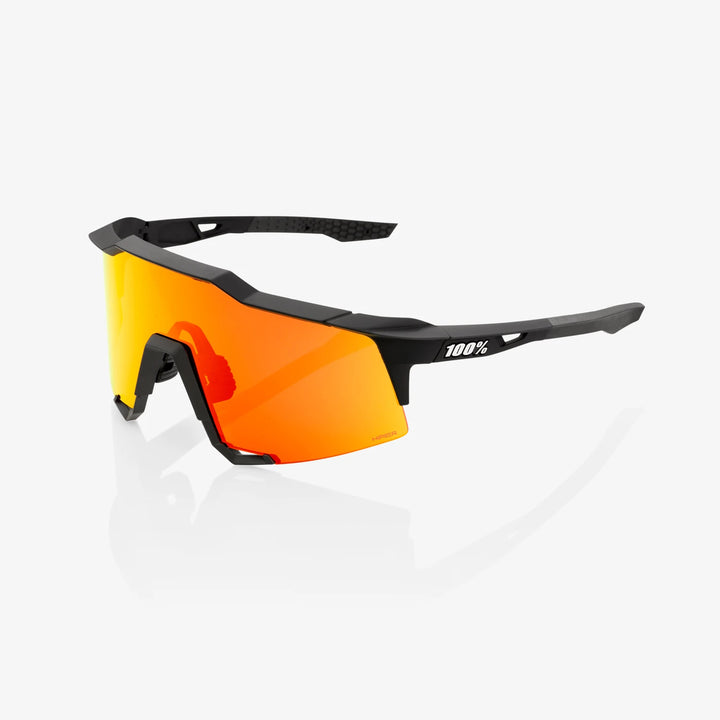 SPEEDCRAFT® - Soft Tact Black - Hiper Red Multilayer Mirror + Clear Lens