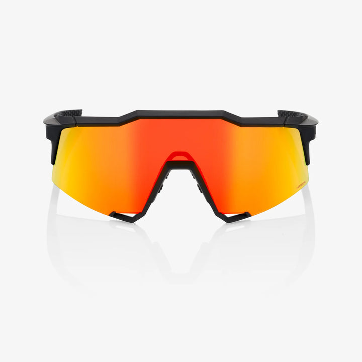 SPEEDCRAFT® - Soft Tact Black - Hiper Red Multilayer Mirror + Clear Lens