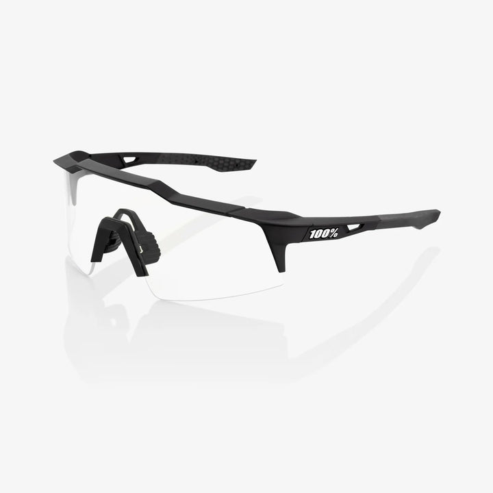 100% SPEEDCRAFT® SL - Soft Tact Black - Hiper Red Multilayer Mirror + Clear Lens