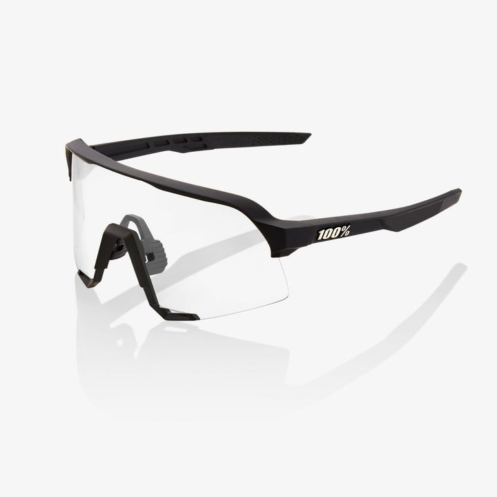 S3™ - Soft Tact Black - Soft Gold Mirror + Clear Lens