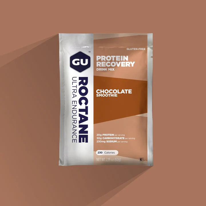 GU ROCTANE PROTEINA DE RECOVERY - Chocolate Smoothie (porción individual)