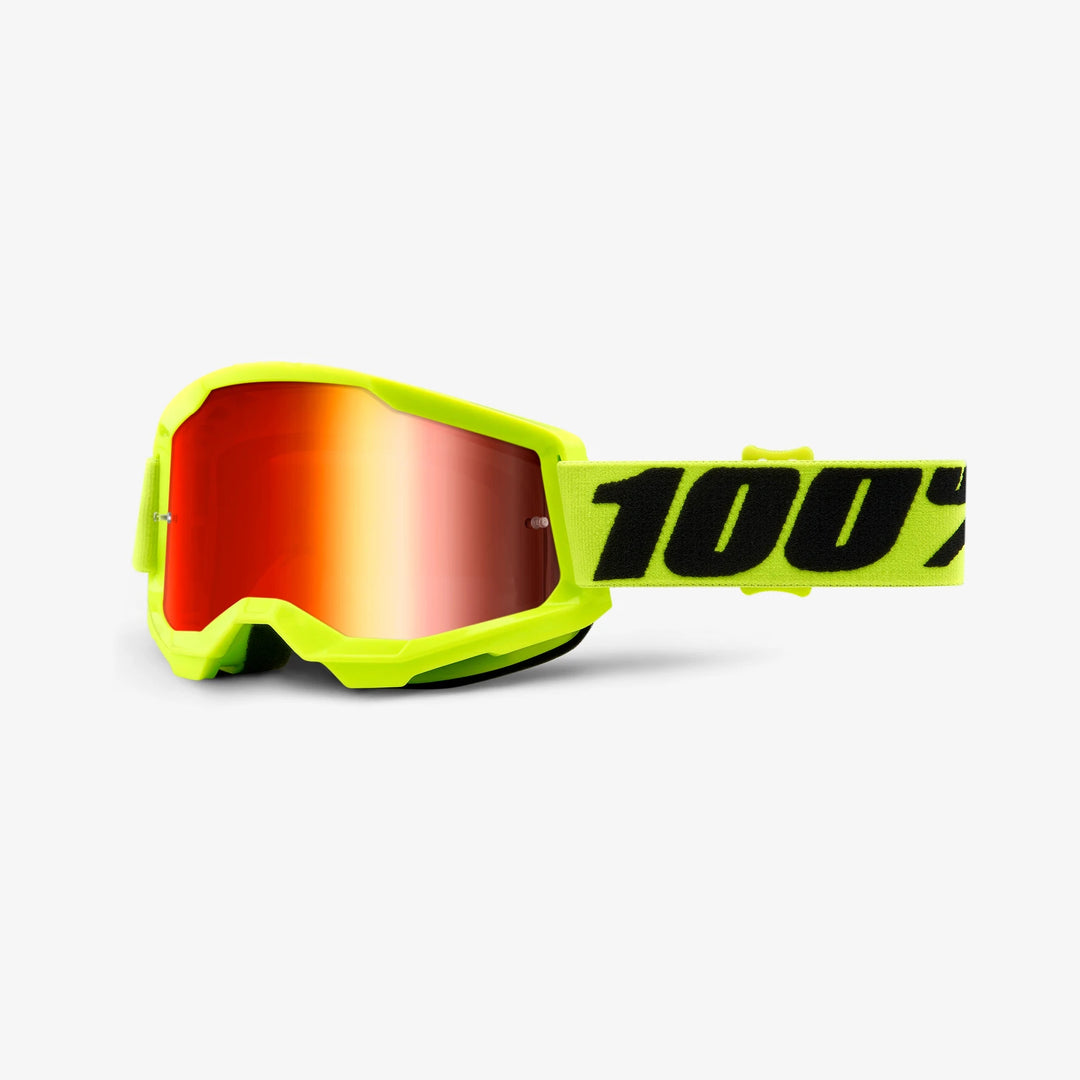 STRATA 2 Goggle Yellow - Mirror Red Lens