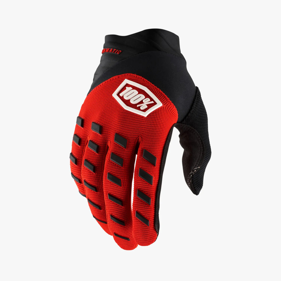 100% Airmatic Guantes (Niños) - Red/Black