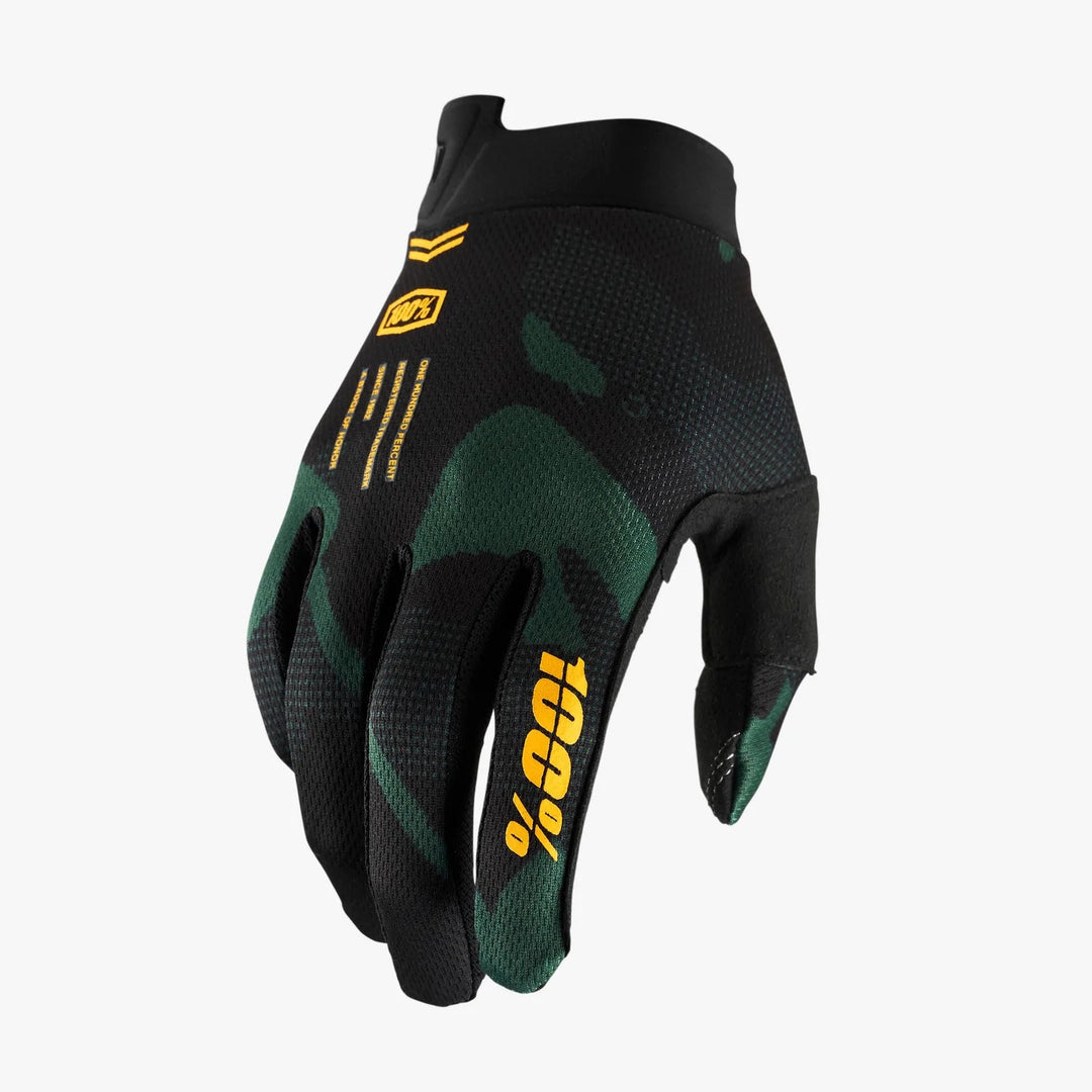 100% iTRACK Guantes - Sentinel Black YOUTH