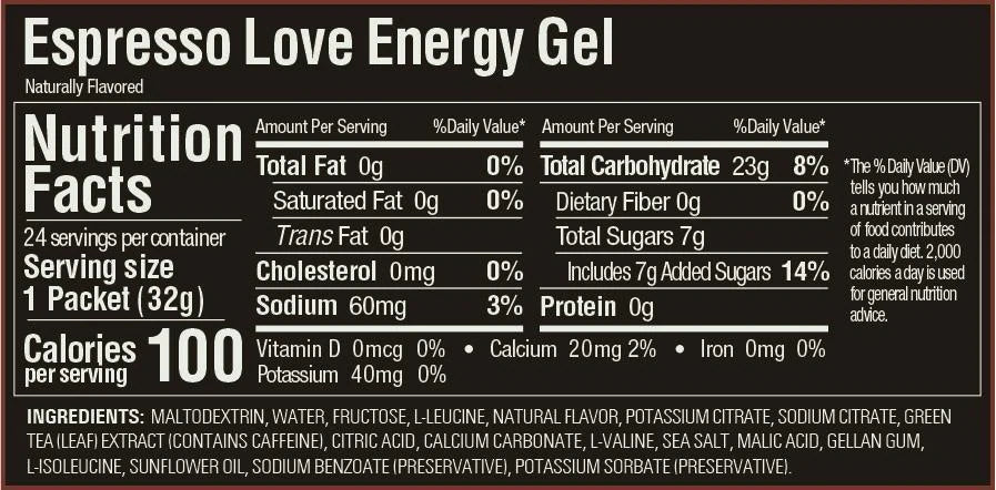 GU Gel Energizante - Espresso Love