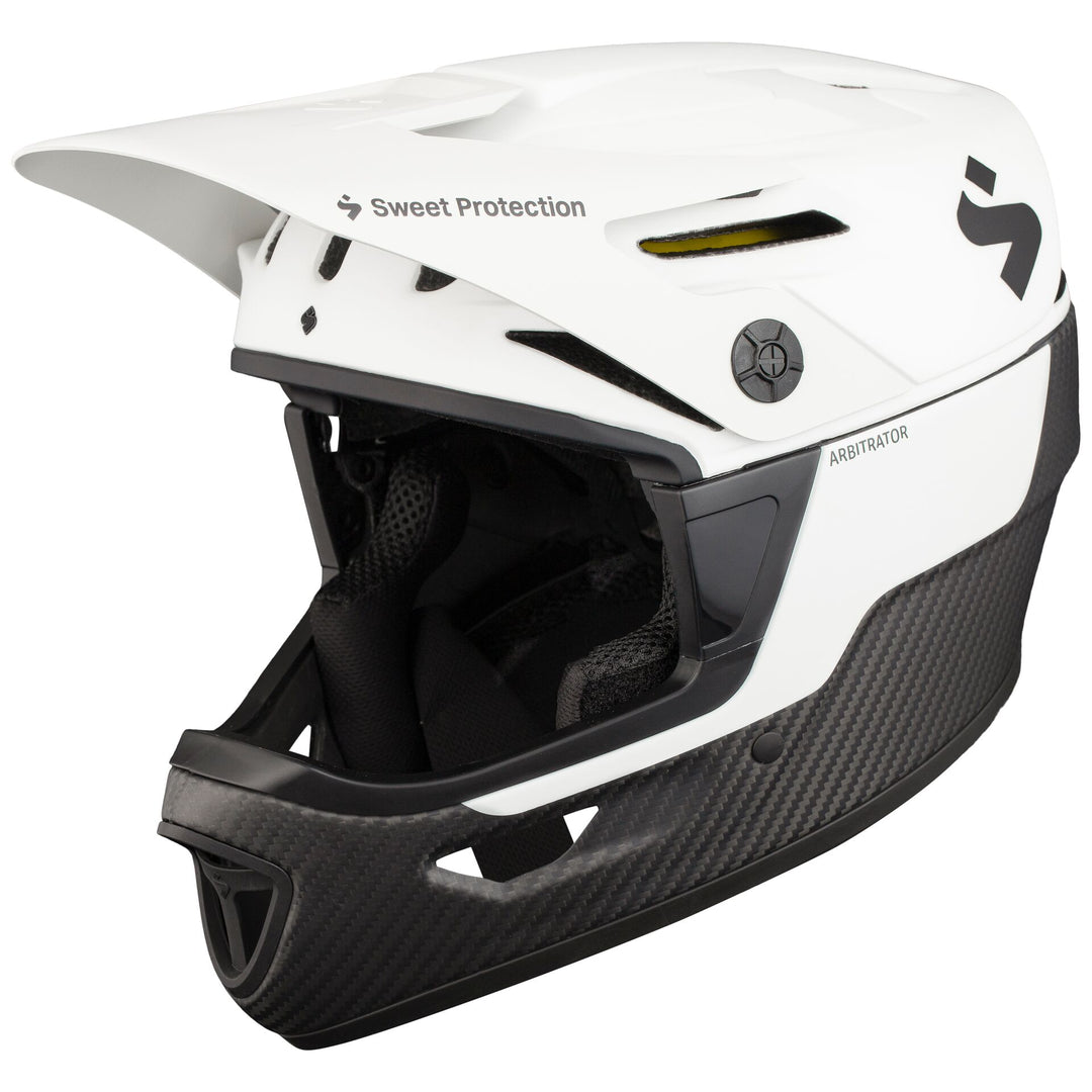 Sweet Protection Arbitrator MIPS - Bronco White/Natural Carbon