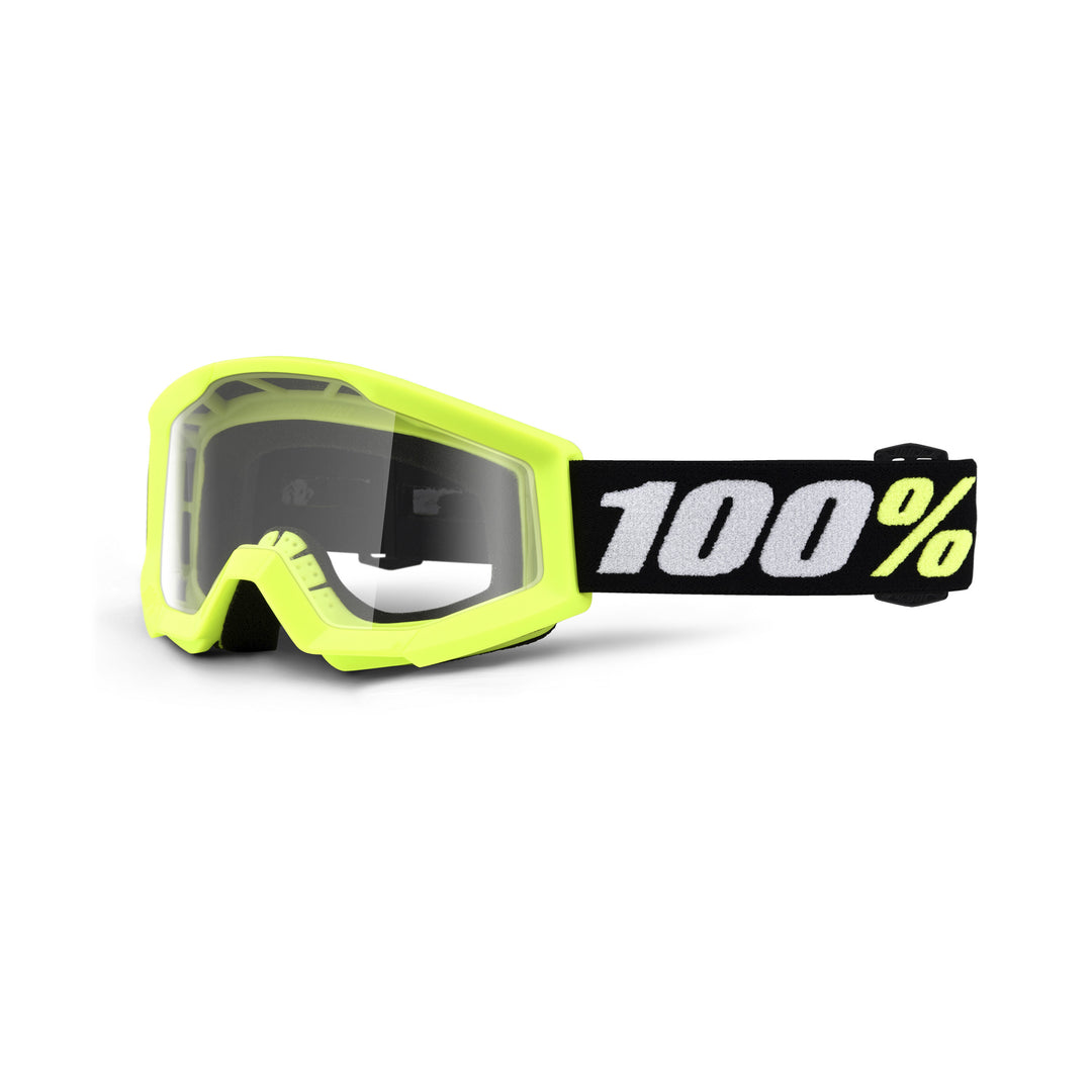 100% STRATA MINI Goggle Yellow - Clear