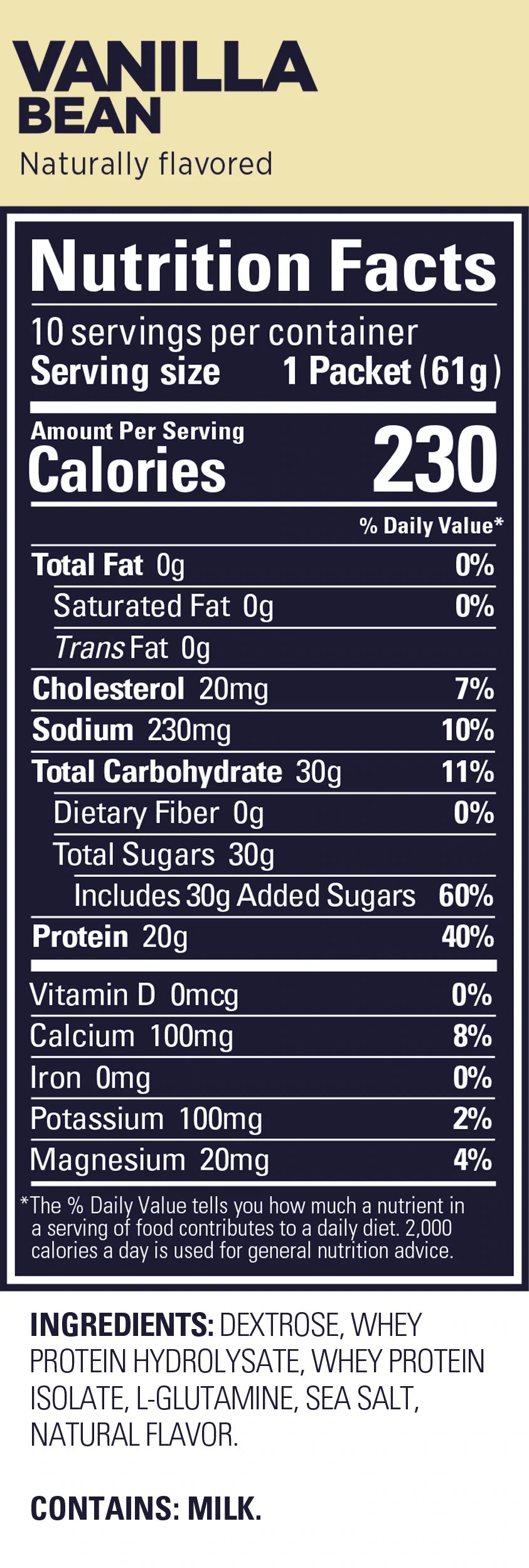 GU ROCTANE PROTEINA DE RECOVERY - VAINILLA (porción individual)