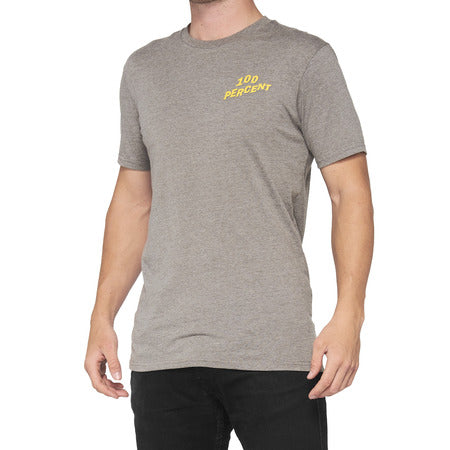 100% Dakota T-Shirt - Heather Grey