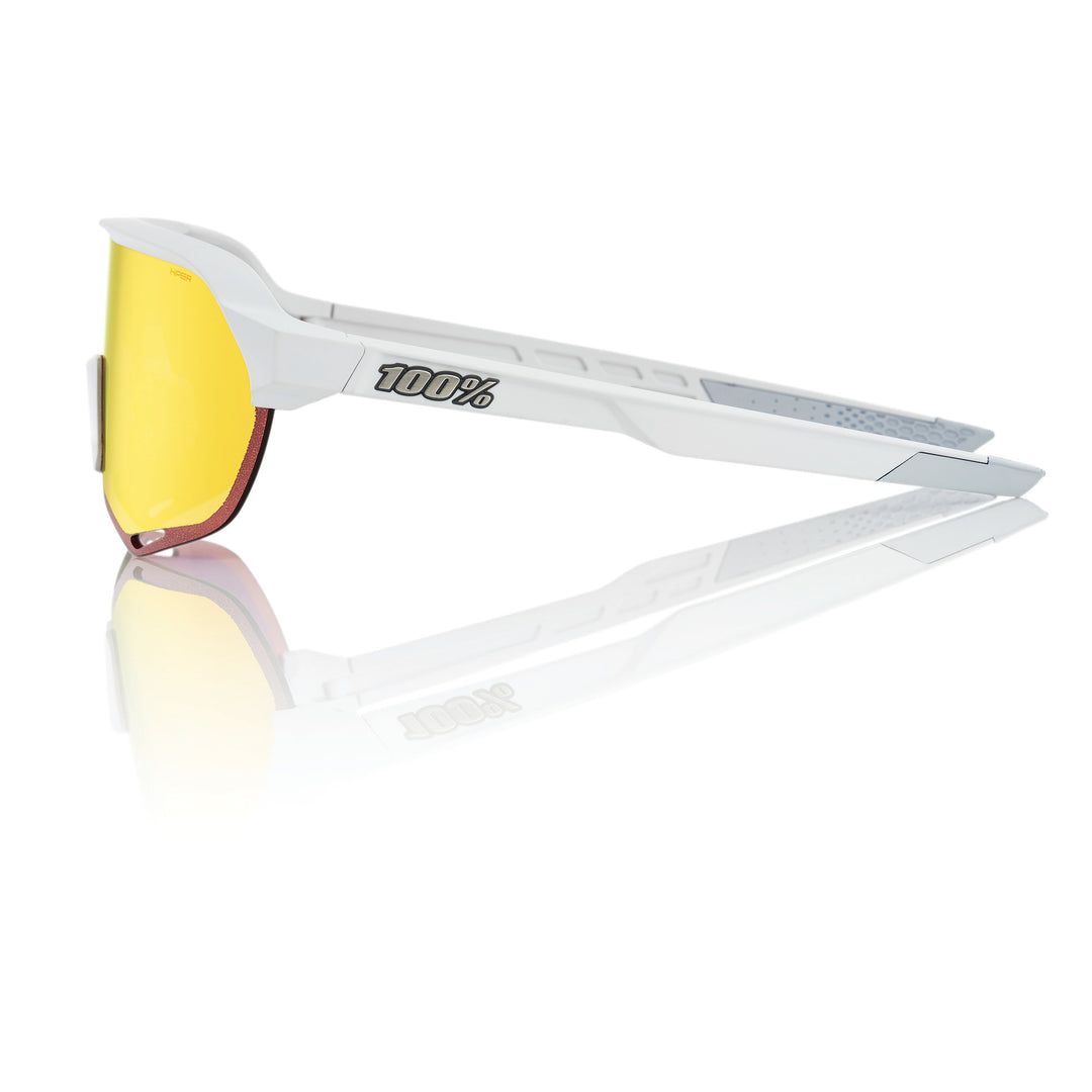 100% Lente S2® - Soft Tact Off White - Hiper Red Multilayer Mirror + Clear Lens