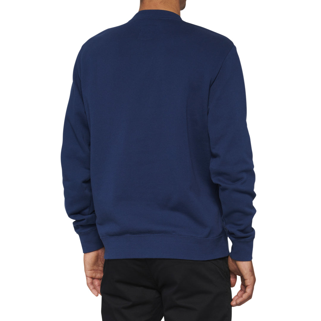 100% Icon Pullover Fleece - Navy