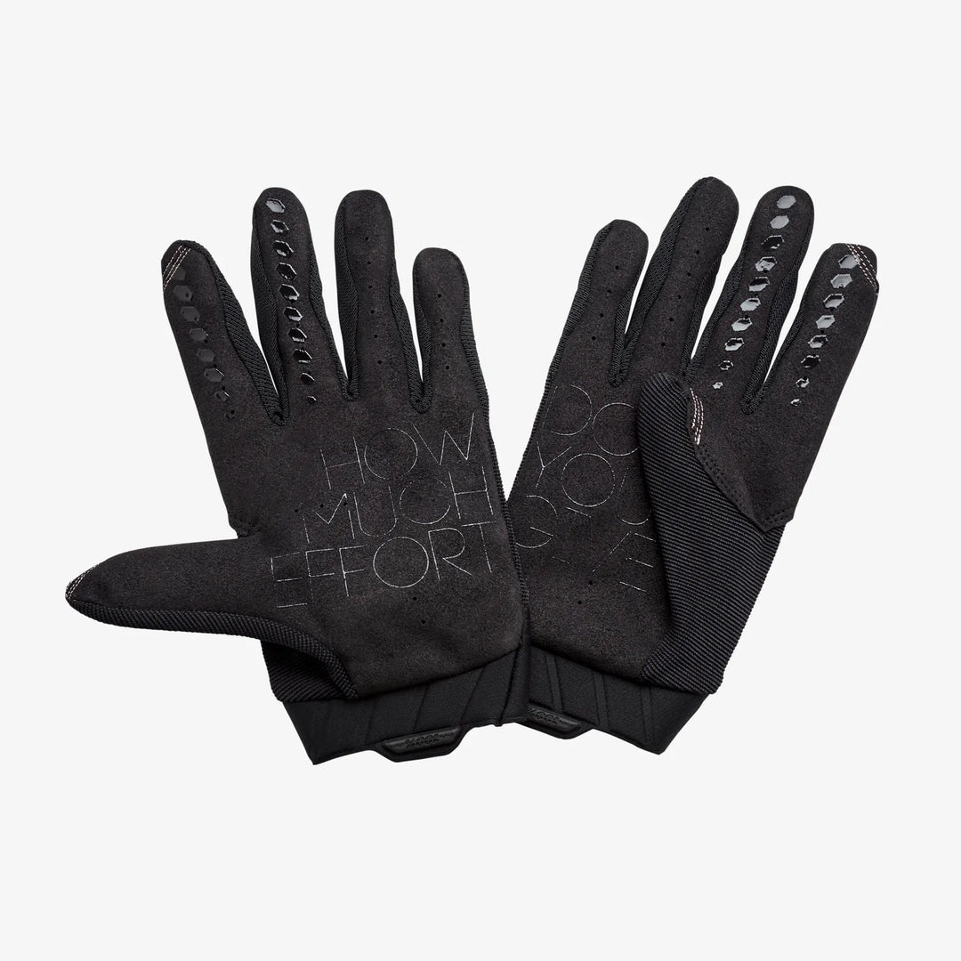 100% Geomatic Guantes - Black/Charcoal