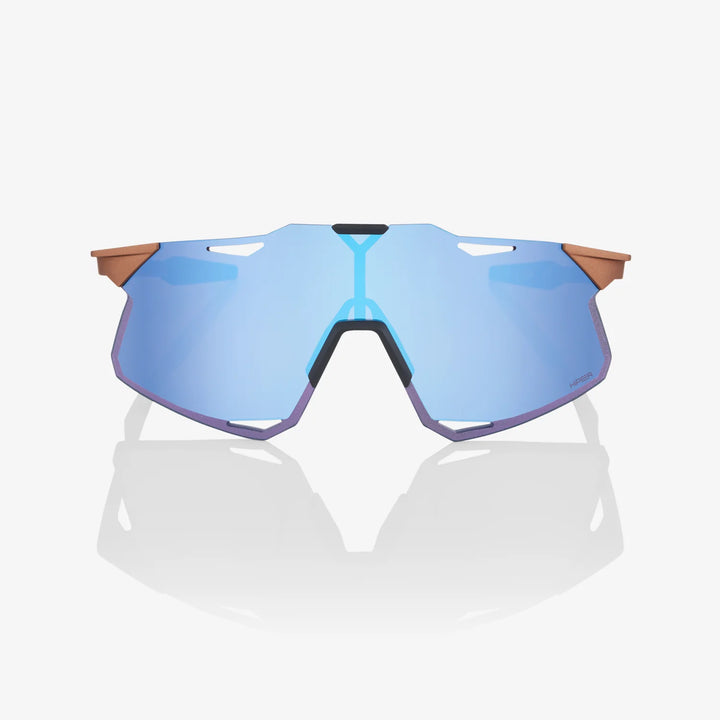 100% HYPERCRAFT® - Matte Copper Chromium - Hiper Blue Multilayer Mirror + Clear Lens