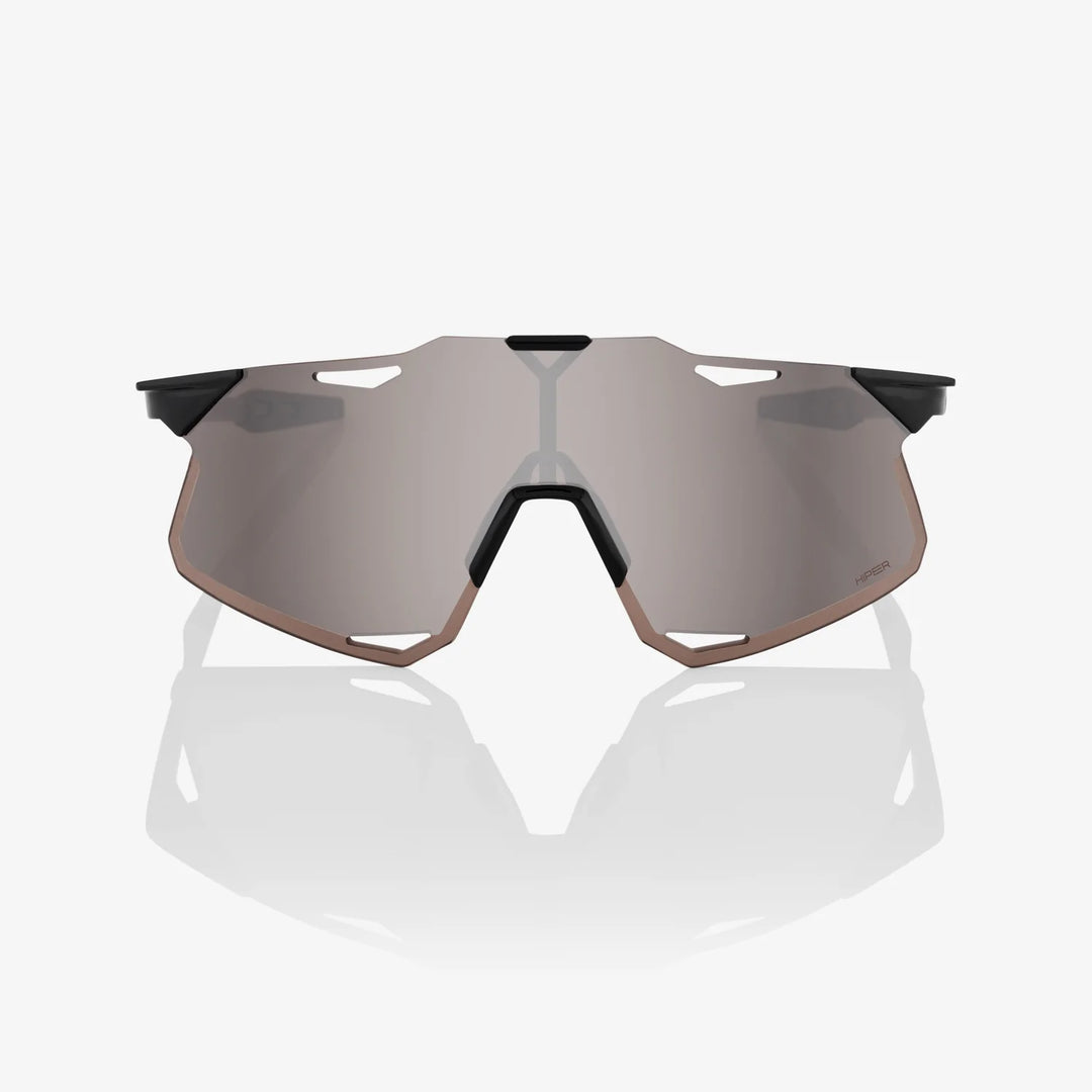 100% HYPERCRAFT® - Gloss Black - HiPER® Silver Mirror + Clear Lens