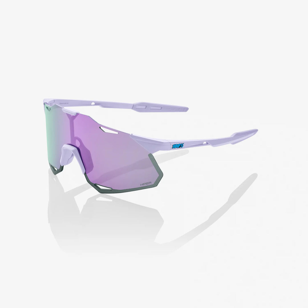 100% HYPERCRAFT® XS - Soft Tact Lavender - Hiper Lavender Mirror Lens + Clear Lens