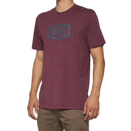 Icon T-Shirt - Maroon Heather