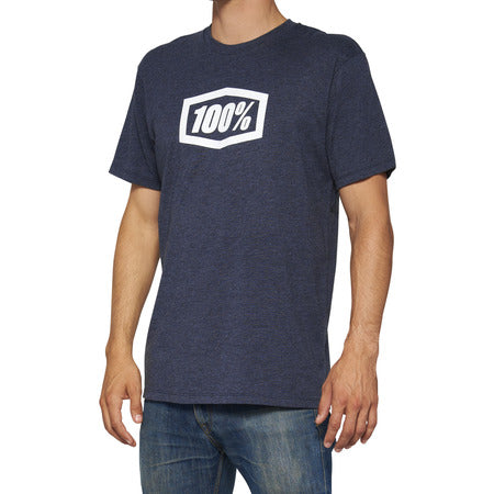 100% Icon T-Shirt - Blue