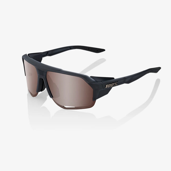 NORVIK™ - Soft Tact Crystal Black - HiPER® Crimson Silver Mirror + Clear Lens