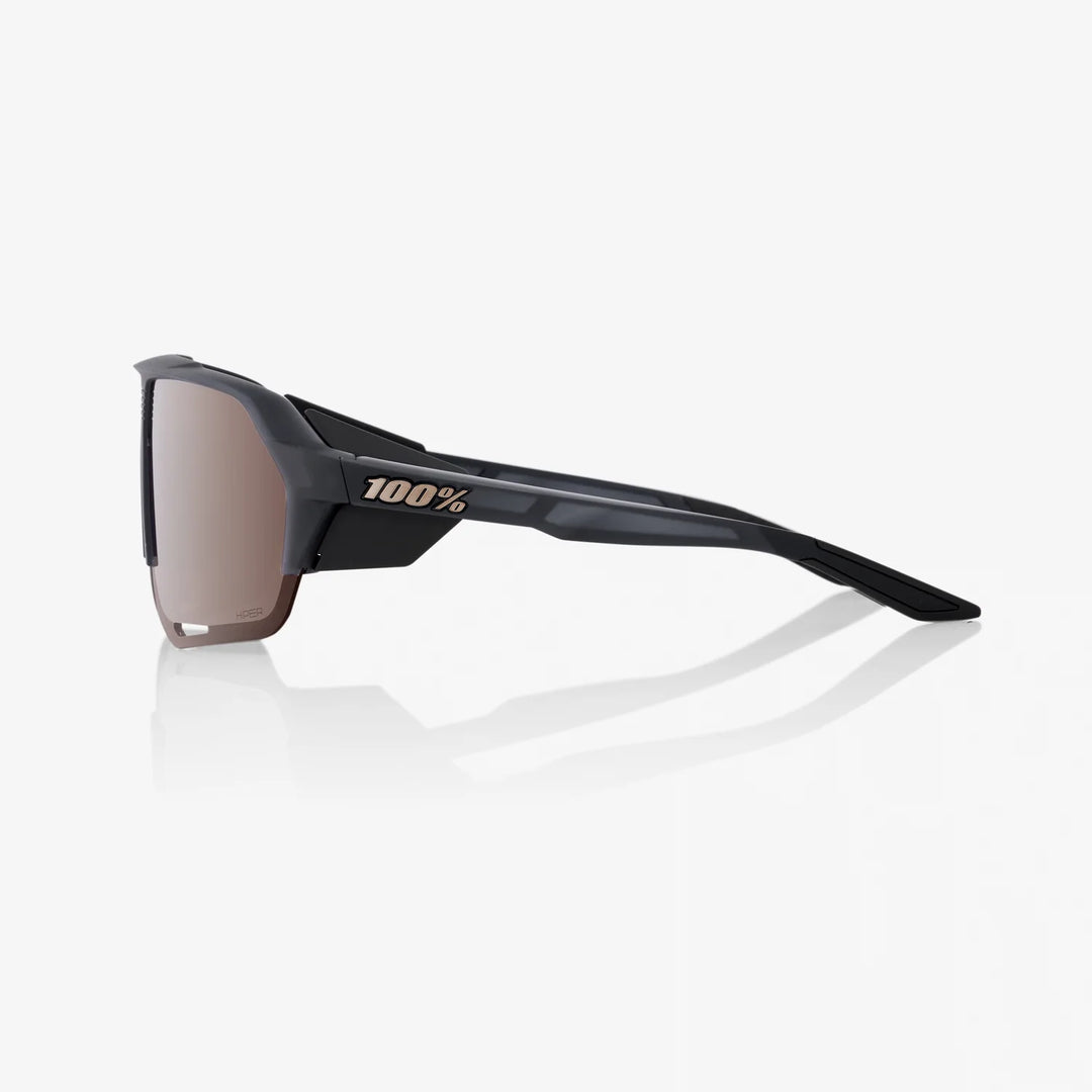 NORVIK™ - Soft Tact Crystal Black - HiPER® Crimson Silver Mirror + Clear Lens