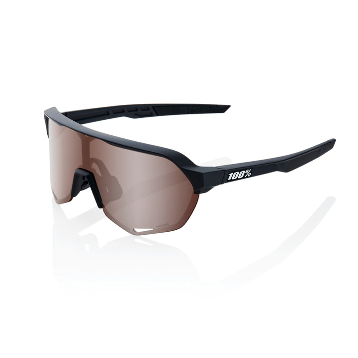 S2® - Soft Tact Black - Hiper Crimson Silver Mirror + Clear Lens