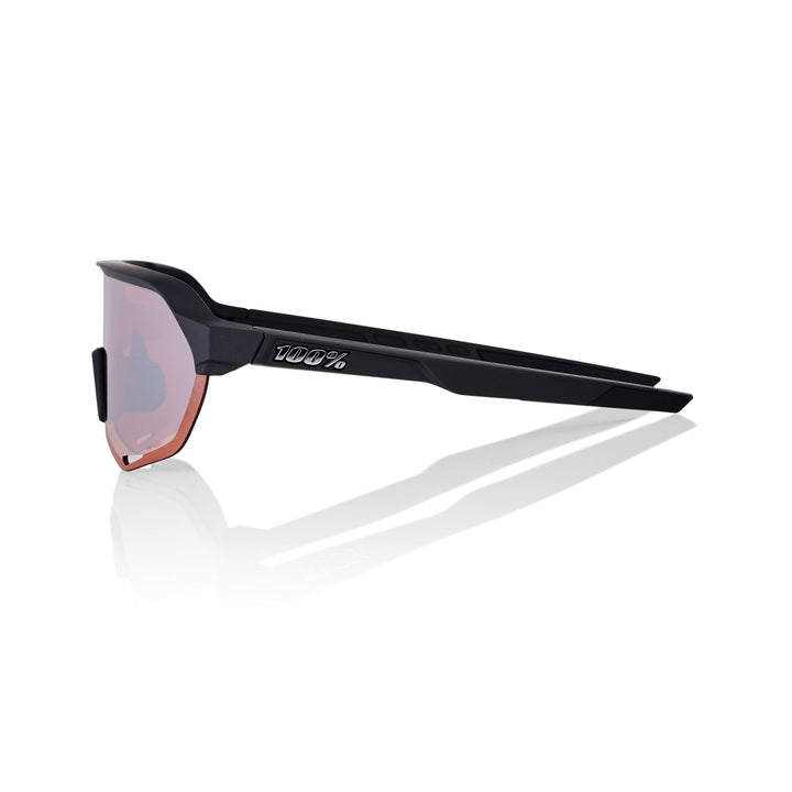 S2® - Soft Tact Black - Hiper Crimson Silver Mirror + Clear Lens
