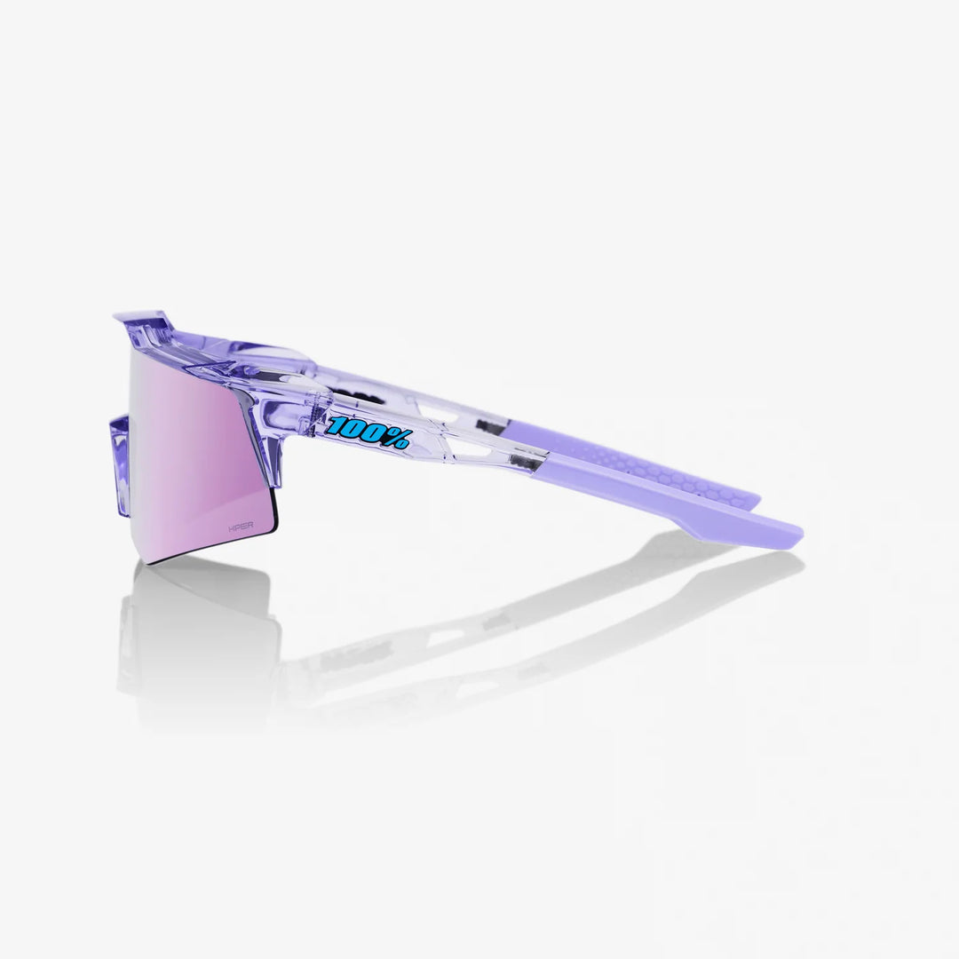 100% SPEEDCRAFT® XS - Polished Translucent Lavender  - HiPER Lavender Mirror + Clear Lens