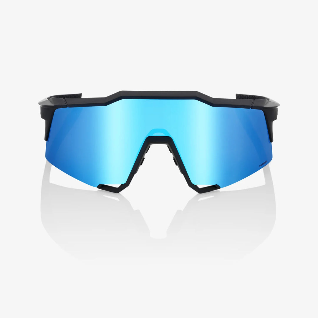 SPEEDCRAFT® - Matte Black - Hiper Blue Multilayer Mirror + Clear Lens