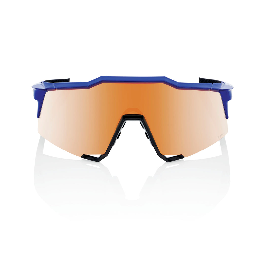 100% SPEEDCRAFT® - Gloss Cobalt Blue - HiPER® Copper Mirror + Clear Lens