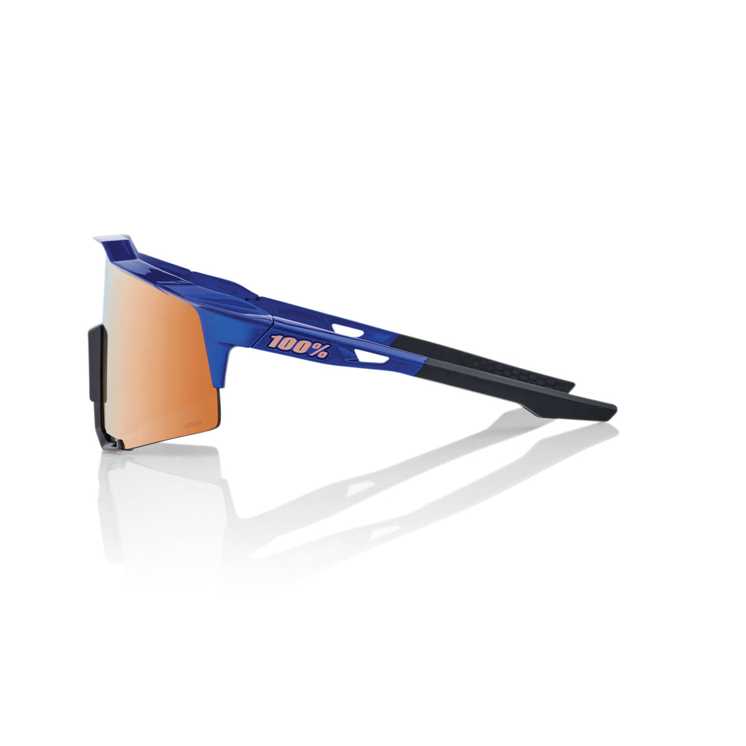 100% SPEEDCRAFT® - Gloss Cobalt Blue - HiPER® Copper Mirror + Clear Lens