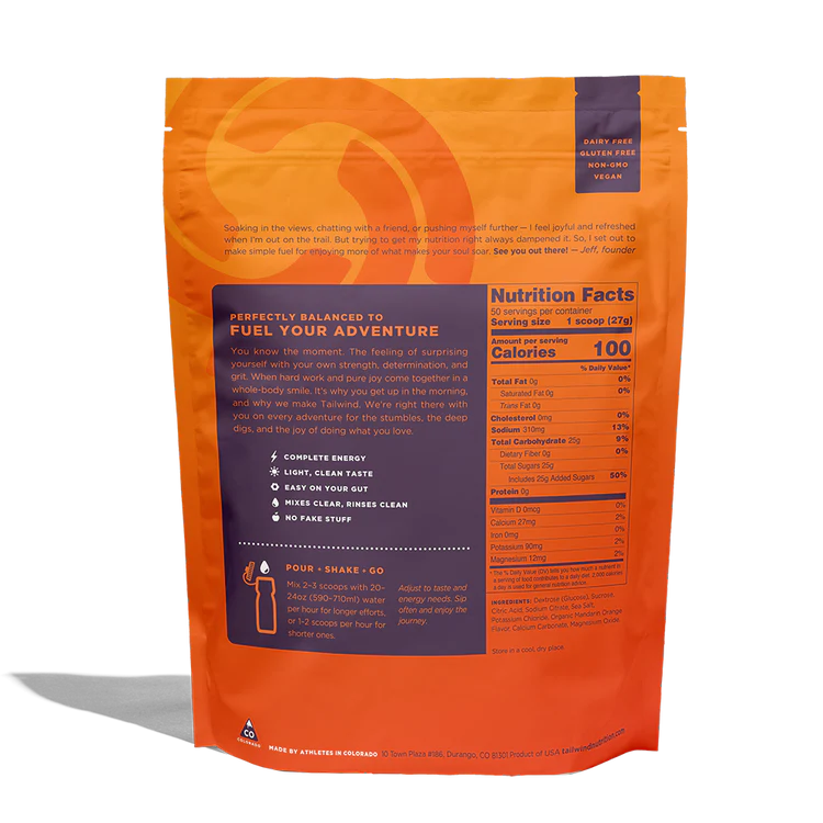 Tailwind Endurance Fuel - Mandarina (30 Porciones)