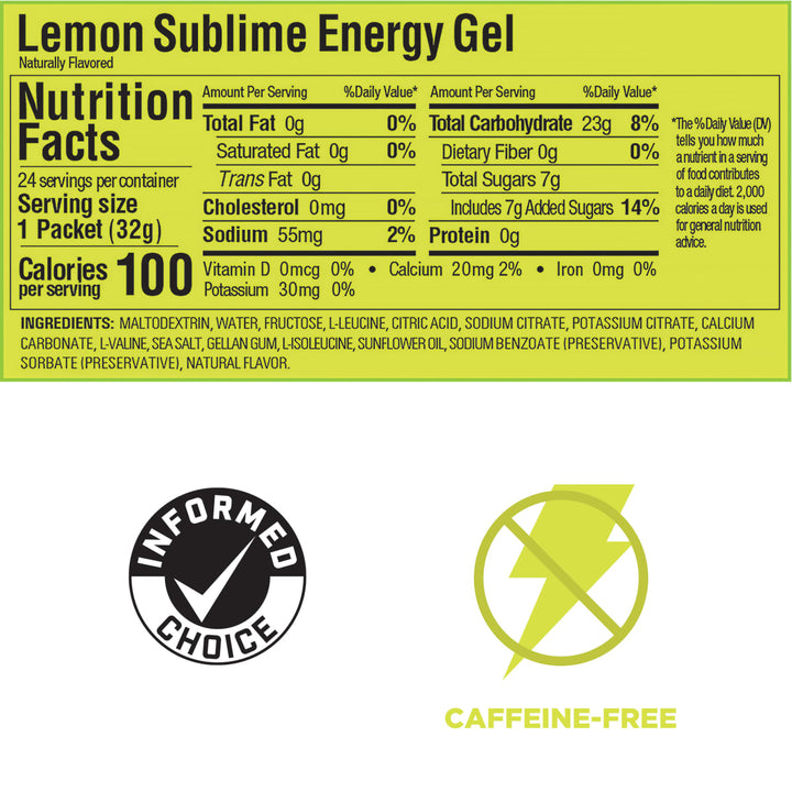 GU Gel Energizante - Lemon Sublime