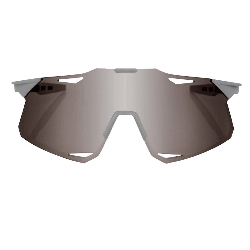 HYPERCRAFT® - Matte Stone Grey - HiPER Silver Mirror + Clear Lens