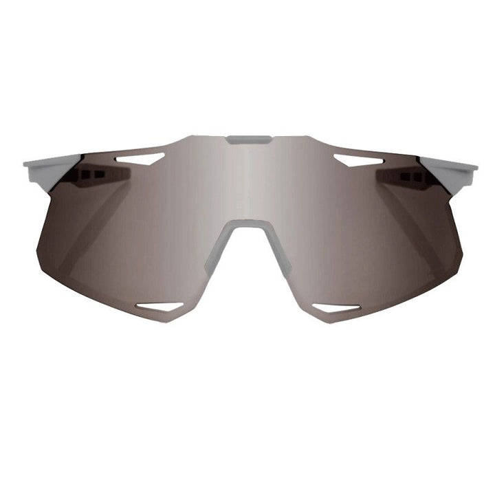 HYPERCRAFT® - Matte Stone Grey - HiPER Silver Mirror + Clear Lens