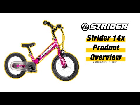 Kit De Pedales Easy-Ride Para Bicicleta De Equilibrio Strider 14x - Convierte La Bicicleta Sin Pedales En Una Con Pedales Para Niños De 3 A 5 Años