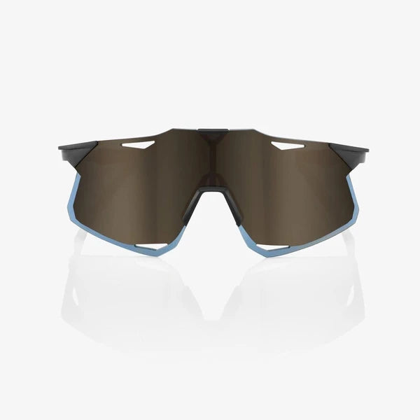 100% HYPERCRAFT® - Matte Black - Soft Gold Mirror + Clear Lens